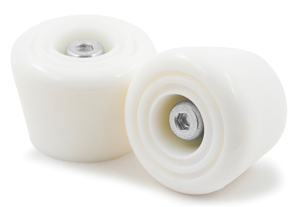 Rio Roller Stoppers  White