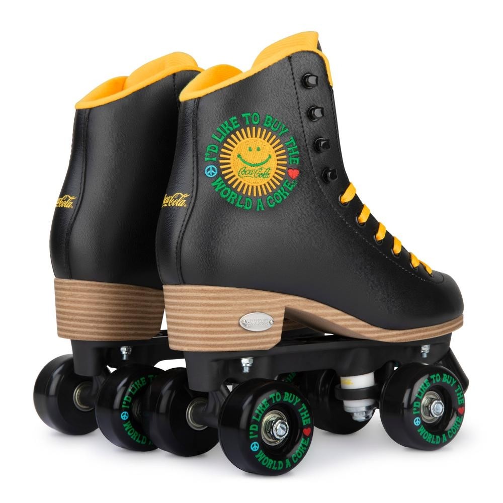 Rookie Coca-Cola Sunshine Roller Skates - Black Rookie Coca-Cola Sunshine Roller Skates - Black