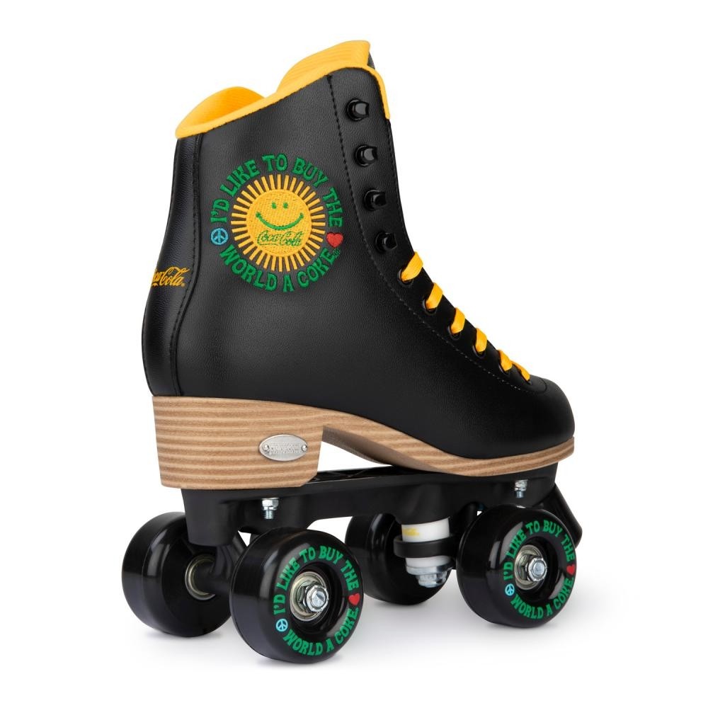 Rookie Coca-Cola Sunshine Roller Skates - Black Rookie Coca-Cola Sunshine Roller Skates - Black