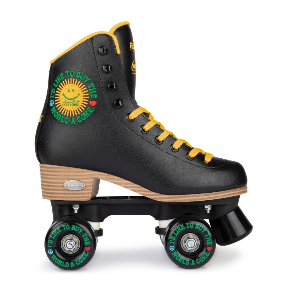 Rookie Coca-Cola Sunshine Roller Skates - Black Rookie Coca-Cola Sunshine Roller Skates - Black