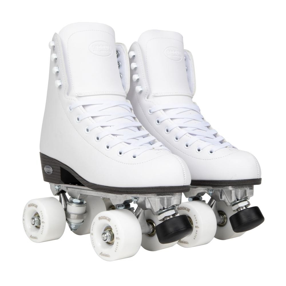 Rookie Artistic Quad Roller Skates - White Rookie Artistic Quad Roller Skates - White