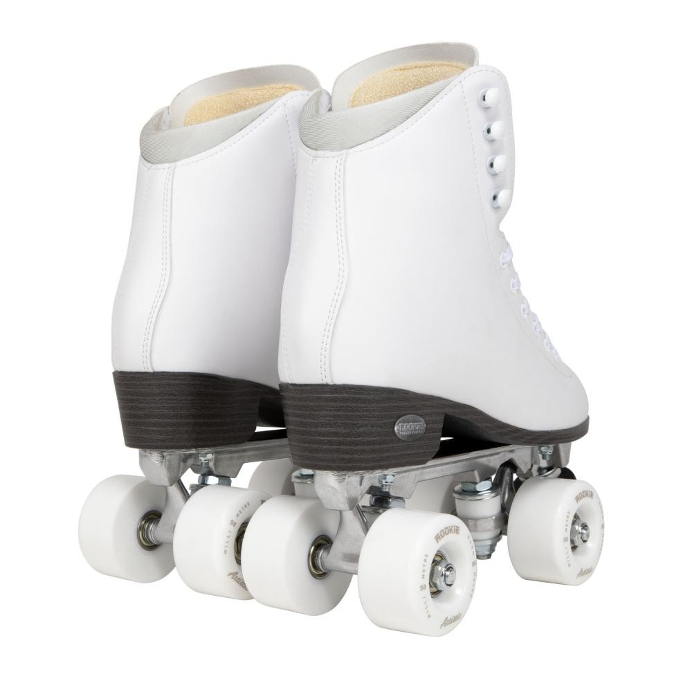 Rookie Artistic Quad Roller Skates - White Rookie Artistic Quad Roller Skates - White