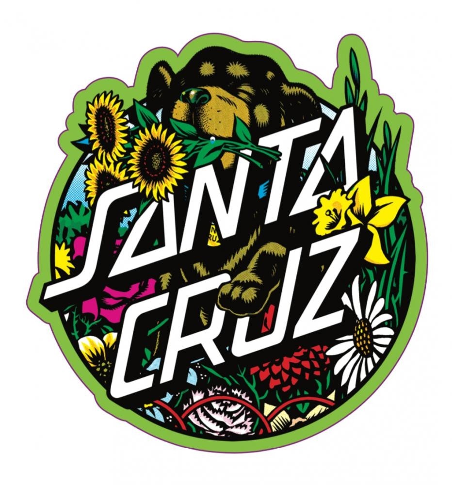 Santa Cruz Stickers Dressen Pup Dot 4.33