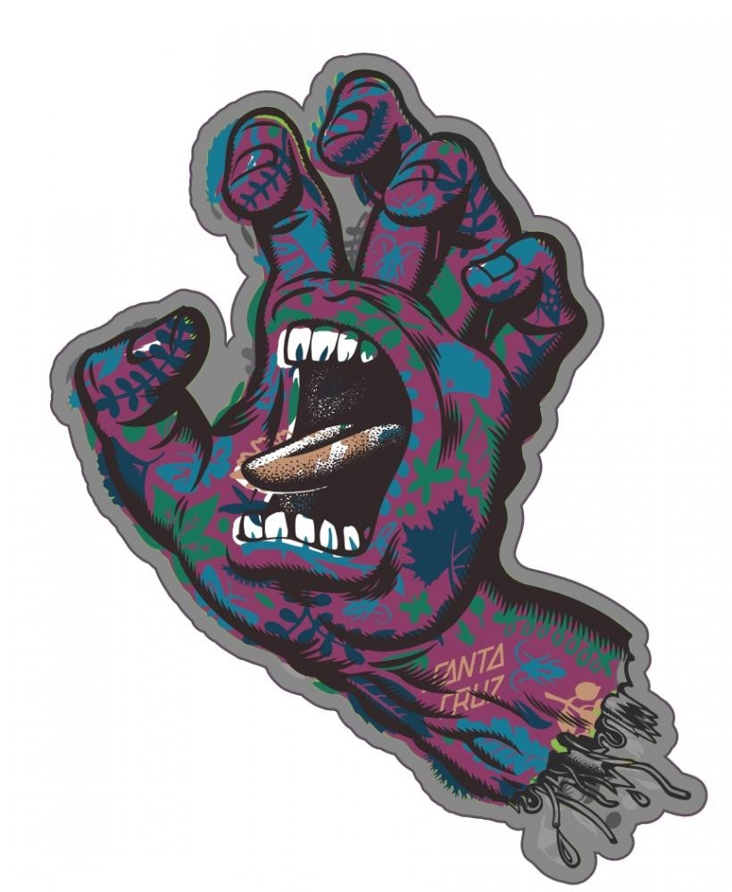 Santa Cruz Stickers Growth Hand 4.33