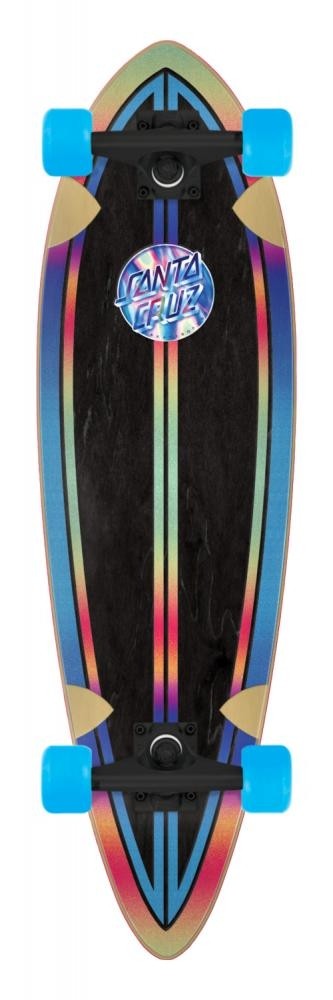 Santa Cruz Iridescent Dot Pintail Complete Cruzer - Multi  33