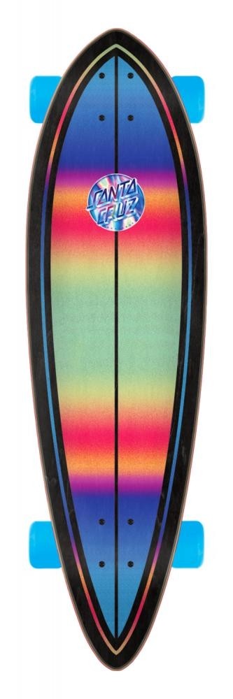 Santa Cruz Iridescent Dot Pintail Complete Cruzer - Multi  33