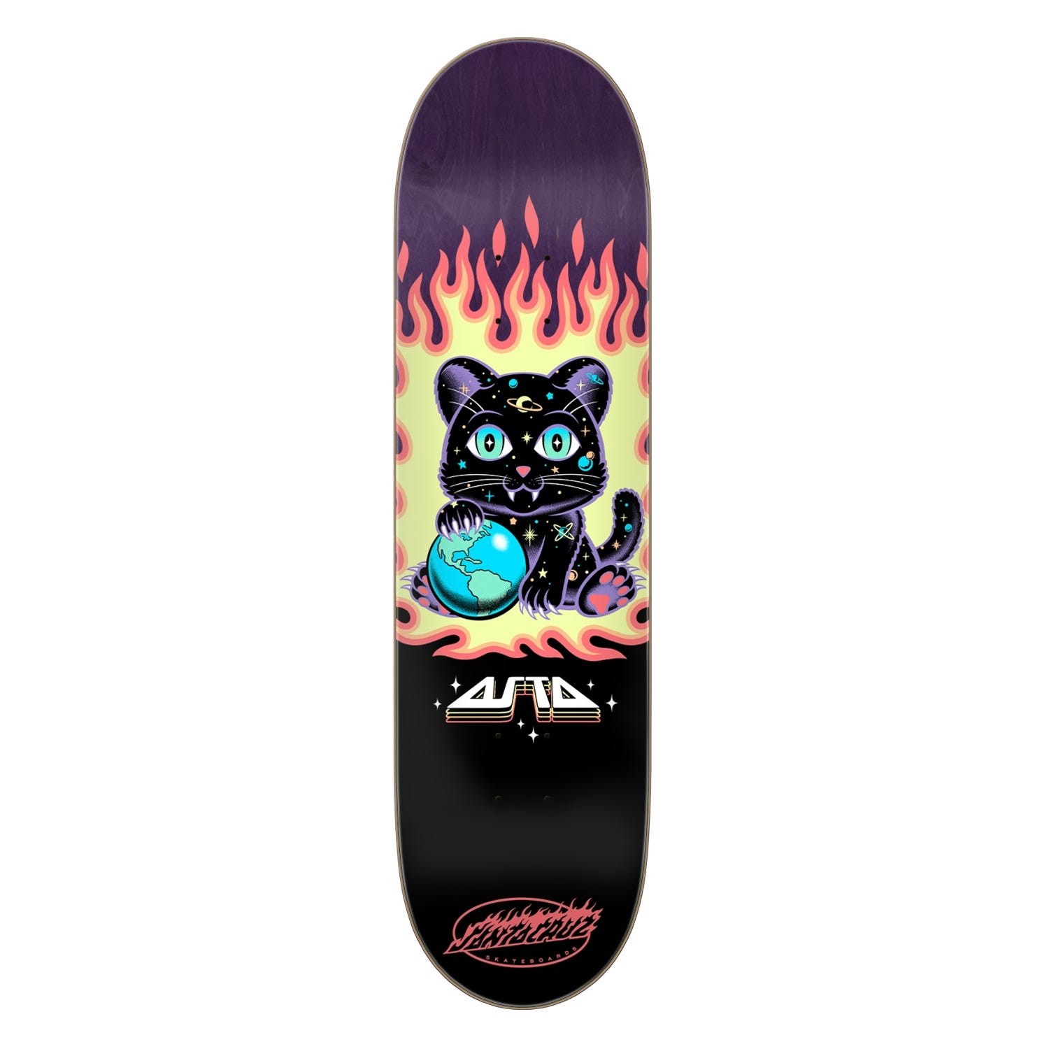 Santa Cruz Deck VX (UK) Asta Space Kitten Deck Multi - 8