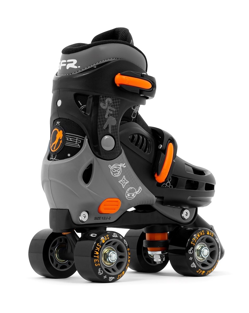 SFR Storm V Adjustable Quad Roller Skates - Ninja SFR Storm V Adjustable Quad Roller Skates - Ninja