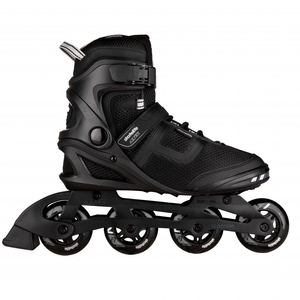 Skatelife Aztec Inline Roller Skates - Black/Silver
