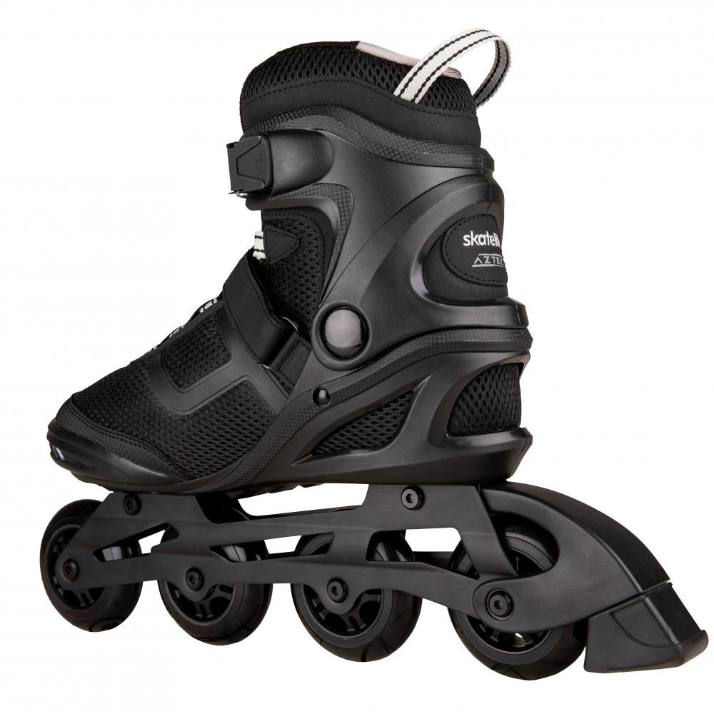 Skatelife Aztec Inline Roller Skates - Black/Silver