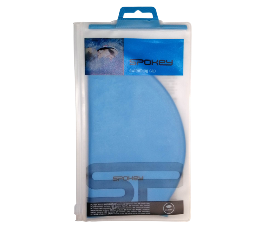 Spokey Silicone Swimming Cap - Blue