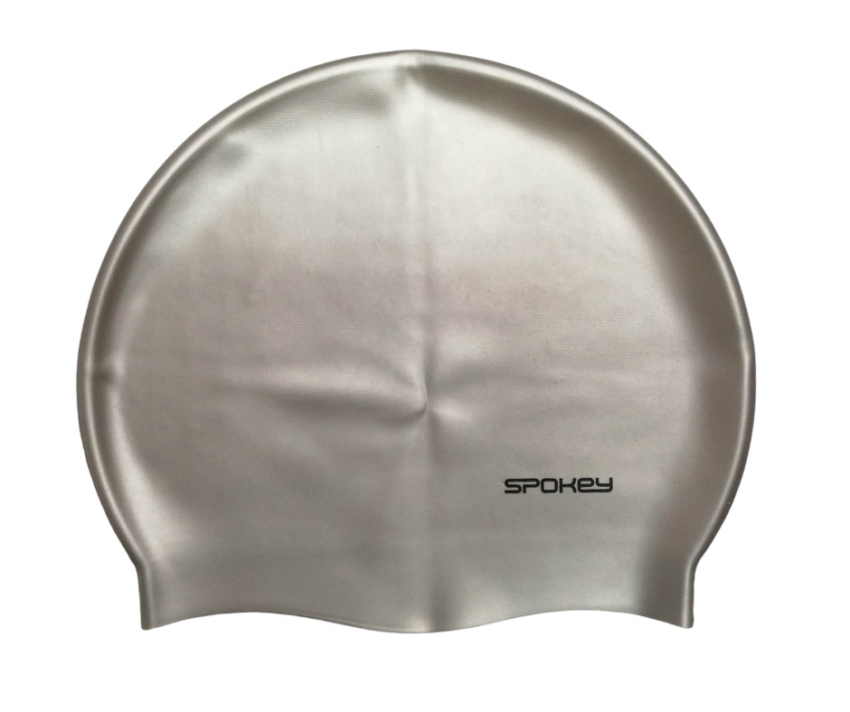 Spokey Silicone Swimming Cap - Silver