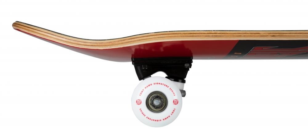 Tony Hawk SS 180+ Bird Logo Complete Skateboard - Red 8