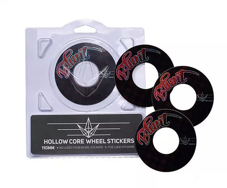Blunt Hollowcore 110mm Stunt Scooter Wheel Stickers -  Type