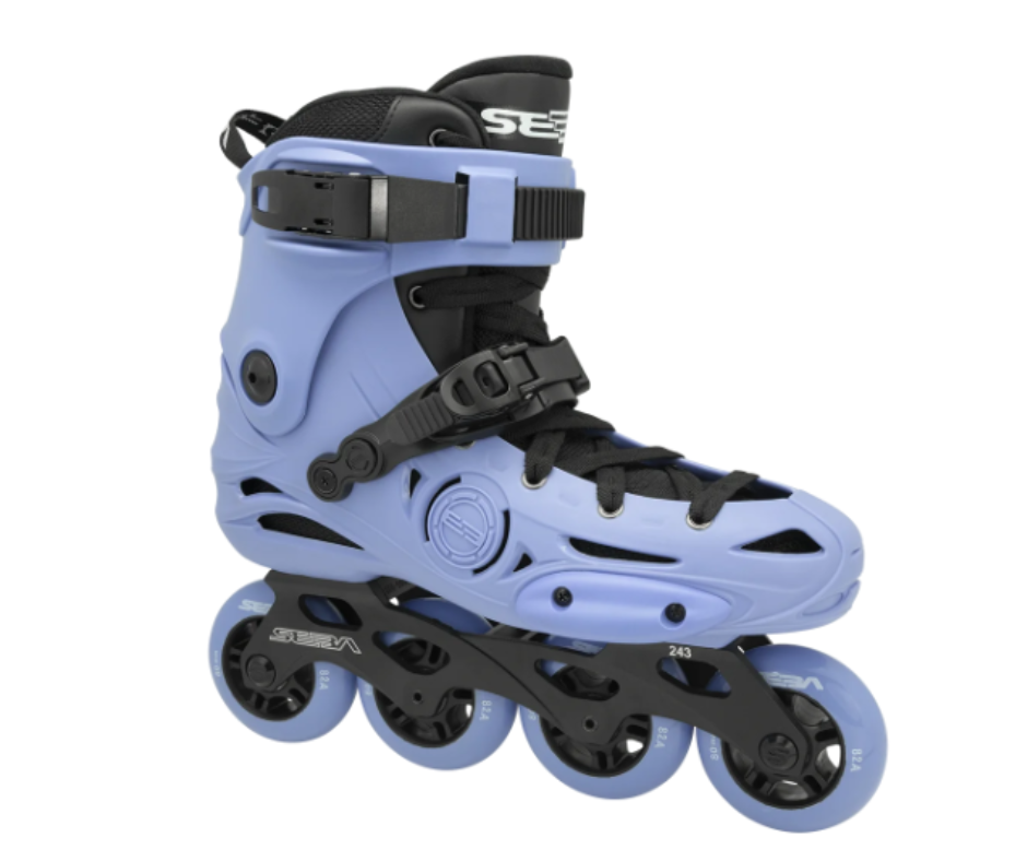 SEBA E3 80 Premium Inline Skates - Blueberry