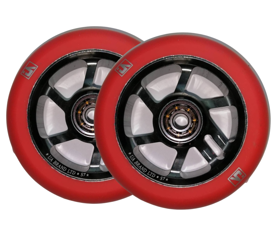 UrbanArtt S7 Scooter  Wheels 110mm - Red/Black