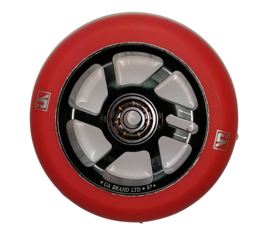 UrbanArtt S7 Scooter  Wheel 100mm - Red/Black