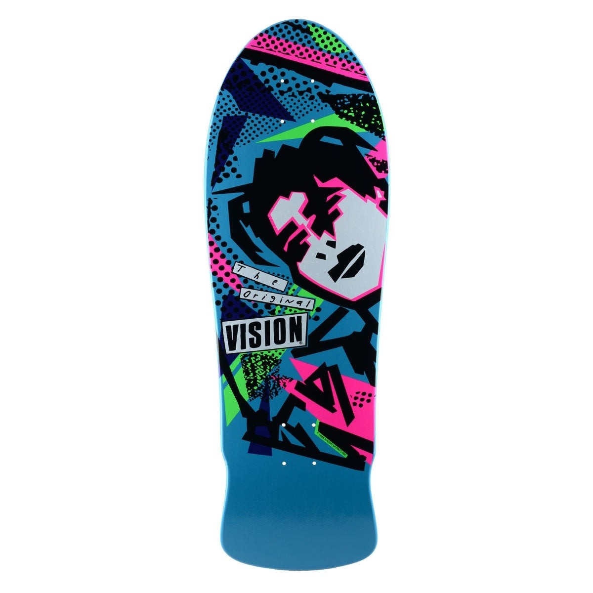 Vision Original MG Skateboard Deck Blue - 10