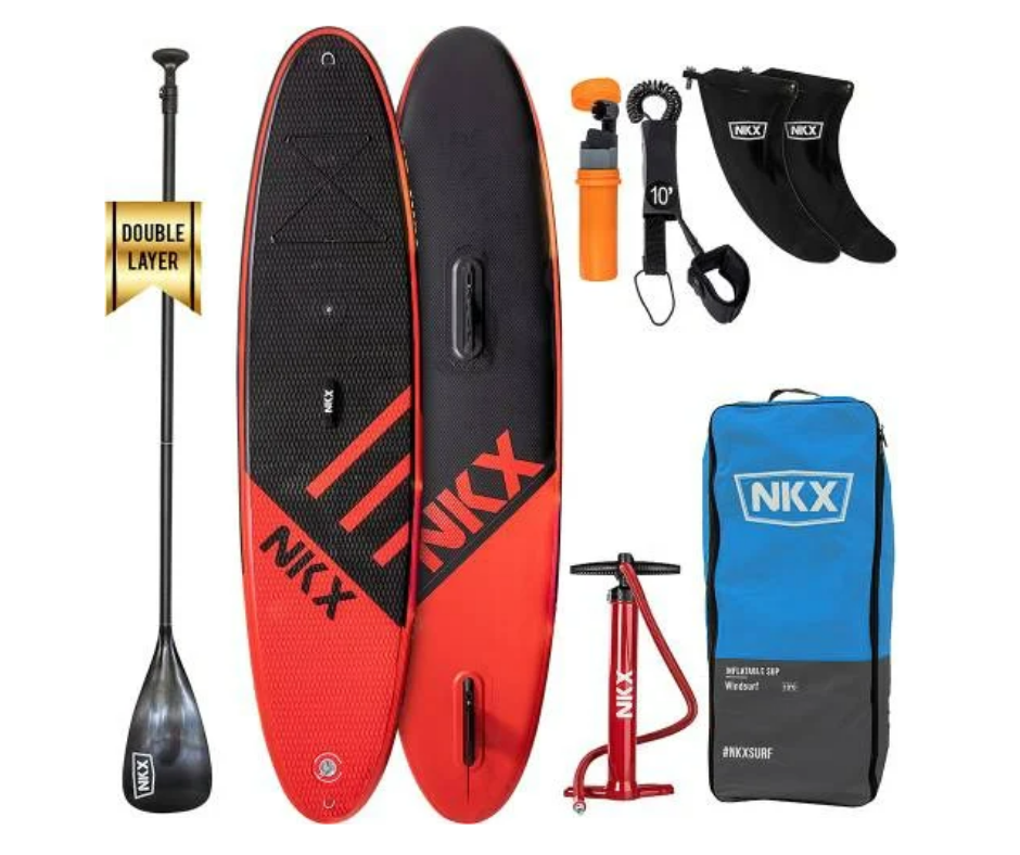 NKX Windsurf Inflatable SUP - Flame 9.0