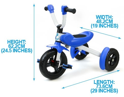 Zycom Folding ZTrike Boys Blue/White Zycom Folding ZTrike Boys Blue/White