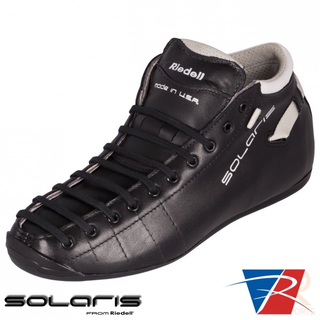 Riedell Solaris Derby Boot - Black/White