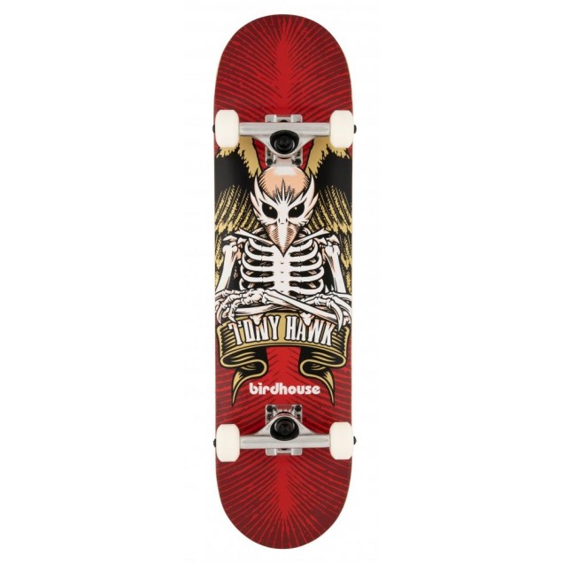 Birdhouse Stage 1 TH Icon  Complete Skateboard Red - 8