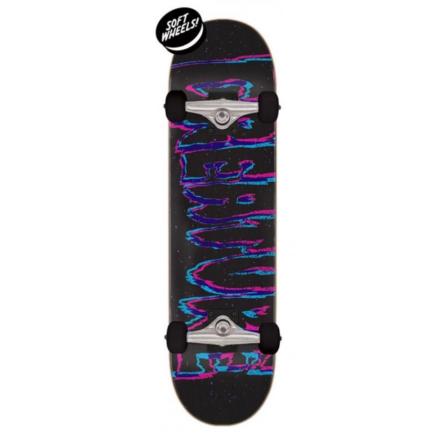 Creature 3D Logo Mini  Complete Skateboard 7.75 - Black	