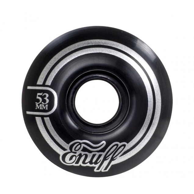 Enuff Refresher II Skateboard Wheels 53mm - Black