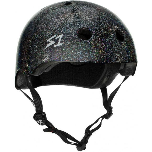 S One Lifer Helmet - Black Gloss Glitter