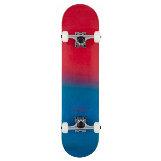 Rocket Double Dipped Complete Skateboard - Red 7.5