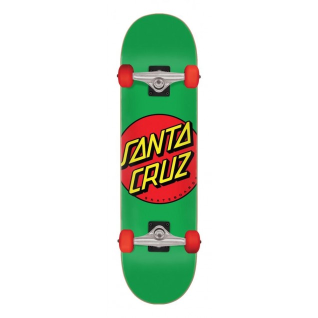Santa Cruz Classic Dot Complete Skateboard - Multi 7.80