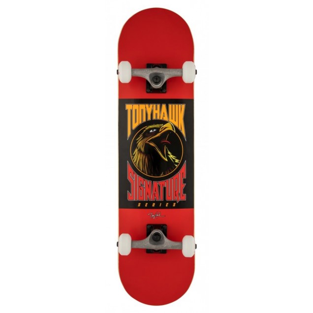 Tony Hawk SS 180+ Bird Logo Complete Skateboard - Red 8