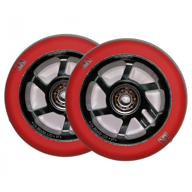 UrbanArtt S7 Scooter  Wheels 110mm - Red/Black