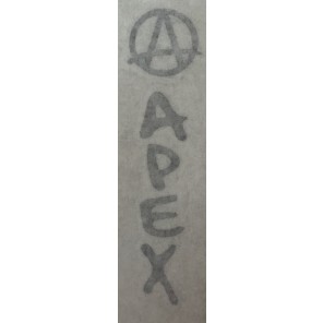 Apex Bar Sticker - Black