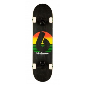 Birdhouse Stage 3 Sunset Complete Skateboard Rasta 7.75"