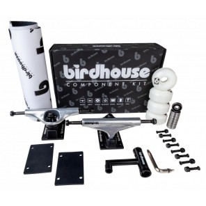 Birdhouse Component Kit - Silver/Black