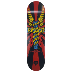 HOSOI Skateboards Wings Street Skateboard Deck - 8"