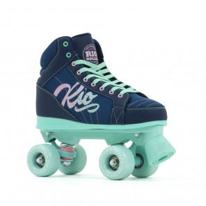 Rio Roller Lumina Quad Skates - Navy/Green