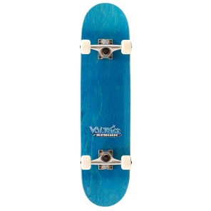 VOLTAGE Graffiti Logo Complete Skateboard  7.5" - Blue/Blue