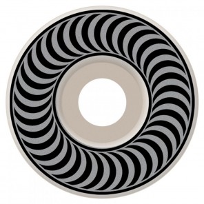 Spitfire Classic 54mm Skateboard Wheels -  White/Black (Pack of 4)