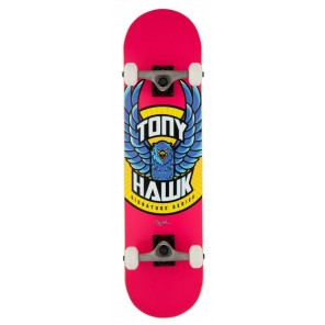 Tony Hawk SS 180+ Eagle Logo Complete Skateboard 7.75" - Pink