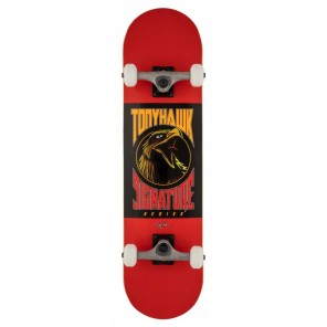 Tony Hawk SS 180+ Bird Logo Complete Skateboard - Red 8"	