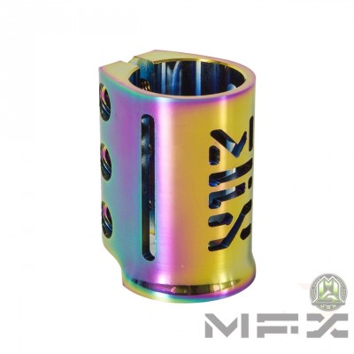 MFX X3 Triple Scooter Clamp - NEO CHROME