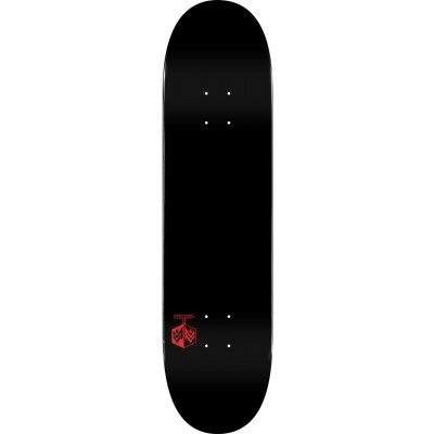 Mini Logo Chevron Detonator Skateboard  Deck 7.75" - Solid Black