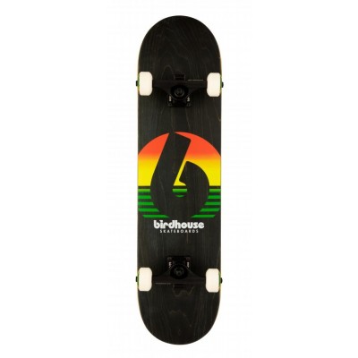 Birdhouse Stage 3 Sunset Complete Skateboard Rasta 7.75"