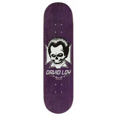 Birdhouse Pro Loy Skull Skateboard Deck - Purple 8.38"