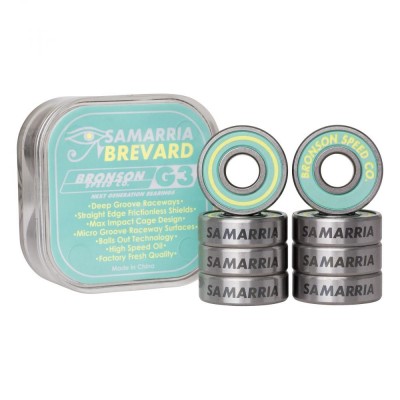 Bronson Speed Co. Samaria Brevard Pro G3 Silver - 8mm