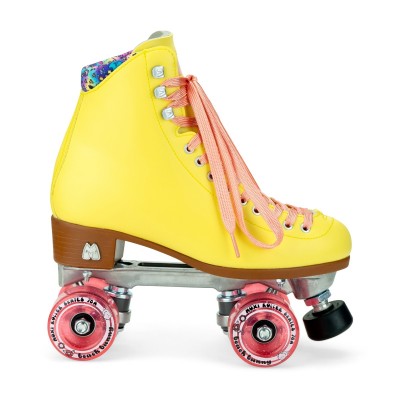Moxi Beach Bunny Quad Roller Skates - Strawberry-Lemon