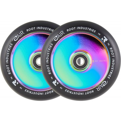 Root Air Pro Scooter Wheels 110mm - Black/Neochrome