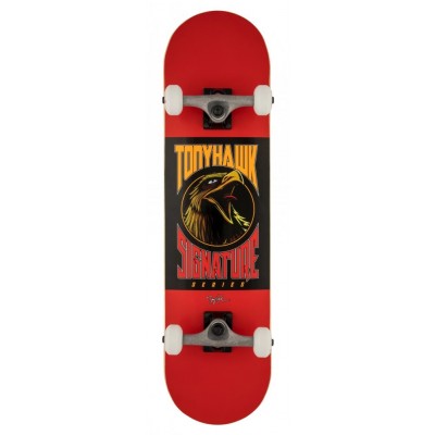 Tony Hawk SS 180+ Bird Logo Complete Skateboard - Red 8"	